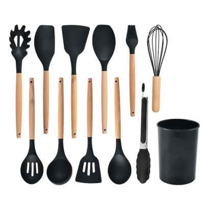 China Sustainable New Design Colorful Eco Friendly Utensil Set Luxury Kitchen Utensils for sale