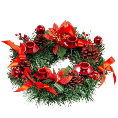 China China Religious High Quality Wholesale Christmas Day Decorations Indoor Activities Front Door Christmas Wreath Indoor Use for sale