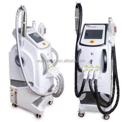 China Pigment Removal Tattoo Removal Machine Hot Selling 3 in 1 Elight Multifunctional IPL RF ND Yag Laser Hair Removal Machine for sale