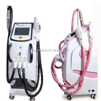 China Dye Removal Hair Removal 360 Shr System Hair Removal Machine Magneto-optic Yag Laser With Tattoo Removal Beauty Equipment Machine for sale