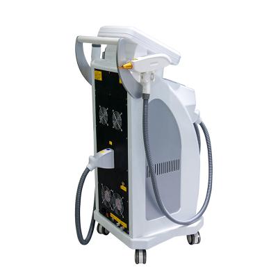 China Dye Removal Shr Hair Removal Machine Factory Price 3 in 1 e light IPL choose shr rf ND Yag laser tattoo removal/hair removal machine for sale