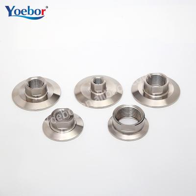 China Pipe Lines Connect Superior Quality Sanitary Tri Clamp Threaded Adapter Male NPT Adapters Connector Fitting for sale