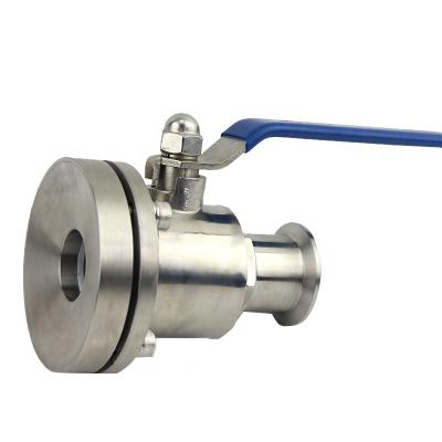 China General High Quality Manual Flange Mount Diaphragm Stainless Steel Lower Tank Valve for sale