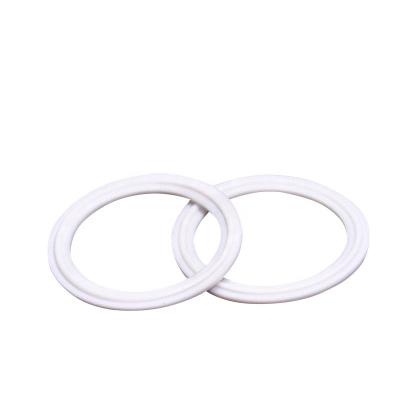 China Professional Silicone Factory Tri Flange Sanitary Silicone Gasket Gasket For Sanitary Flange Ferrule for sale