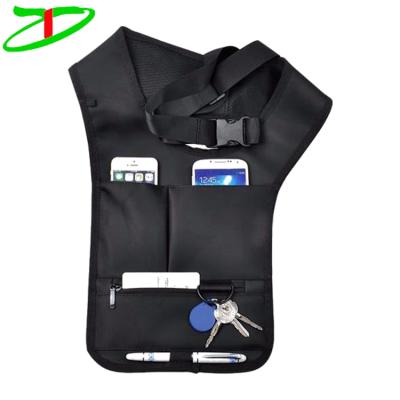 China Multifunctional Hidden Bag Inspector Hidden Bag , Black Nylon Anti-theft Bag Package for sale