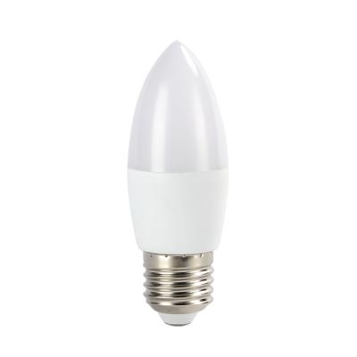 China Residential China Zhongshan Guzhen E14 4w PC Body Lamp Led Candle Light Bulb for sale