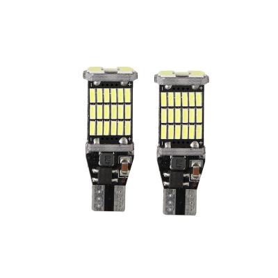 China No Polarity Wholesale Auto Reversing Car LED Truck Light Tail W16W T15 4014 Replacement 45smd LED Light for sale