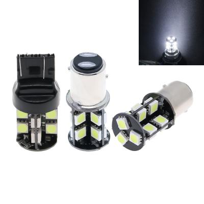 China Car led turn signal lights DRL 12V S25 1156 BA15S 1157 BAY15D 7440 T20 7443 3156 3157 T25led 5050 bulbs 19smd 18MM*44MM for sale