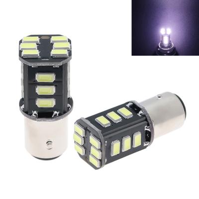 China Car led turn signal lights DRL 12V S25 1156 BA15S 1157 BAY15D 7440 T20 7443 3156 3157 bulbs 18smd T25led 5730 canbus 19MM*44MM for sale