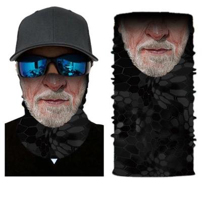 China Wholesale Breathable Multi Function Seamless Bandana Collar Mask Neck Mask Printed Custom Outdoor Mount Cuff for sale