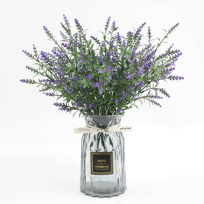 China Immortal And Eco-friendly Hot Sell Wedding Party Valentine Decor Office Hotel Room Lavender Artificial Flowers Christmas for sale