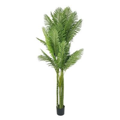 China Wholesale Minimalist Artificial Home Hall Decor Indoor Sansevieria Trees 150/180/210/240 cm Tropical Faux Plants Palm for sale