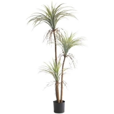 China Wholesale Minimalist Outdoor Artificial Yucca Tree Mall Meeting Place Home Decor 135/140/185 cm Faux Plants Tree for sale