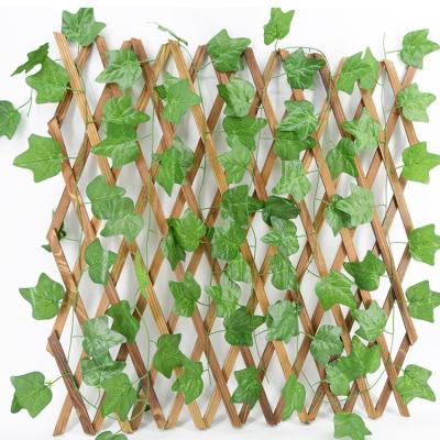 China Best Realistic Wholesale Direct Selling New Ivy Artificial Foliage Plant Ivy Leaves Faux Vines Artificial Rattan Hanging Wall Decor for sale