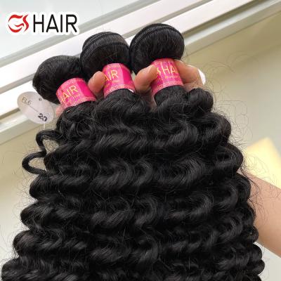 China Indian Temples Remy, South Korea Raw Virgin Hair Deep Wave Hair Quick Weave 4 Bundles Hair Toppers, Hair Extension in Unlimited for sale