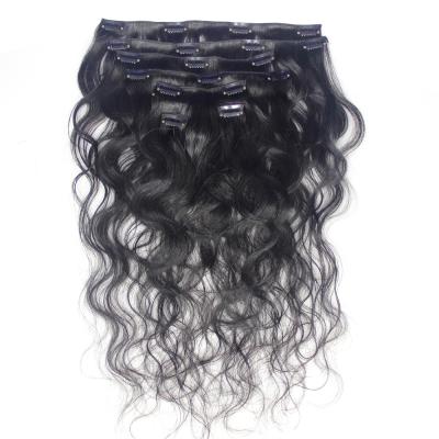 China Cheap Ins Human Remy Hair Deep Wave Clip In, Wholesale Invisible Seamless Clip In Hair Extension, 100% Virgin Hair Extensions for sale