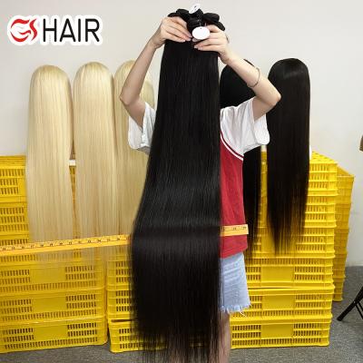 China Wholesale Vendors 100% Silky Straight Wave Brazilian Hair Extension Bundles With Lace Frontal Closure Raw Mink Weft Cuticle Aligned Hair Weave for sale