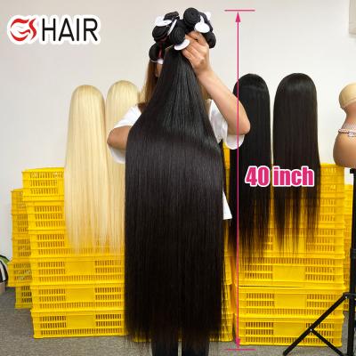 China Wholesale Silky Straight 12A Bone Straight Brazilian Hair, Raw Virgin Cuticle Aligned Hair Bundles, Hair Extension Vendors for sale