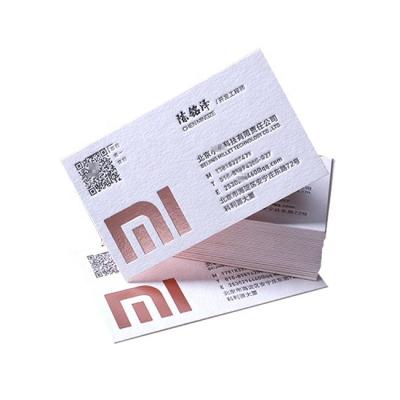 China Wedding invitation card winnus factory fashion design custom printing luxury rose gold foil stamping business cards for sale