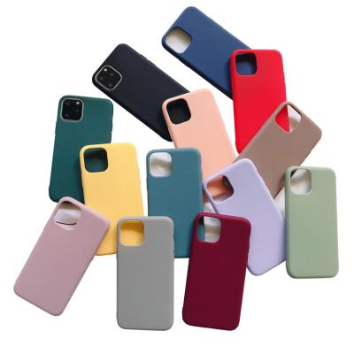 China Shockproof In Running Soft Original Liquid Silicone Logo Mobile Phone Cases For iPhone 11 12 13 pro Xs Max Xr 6 6s 7 8 plus for sale