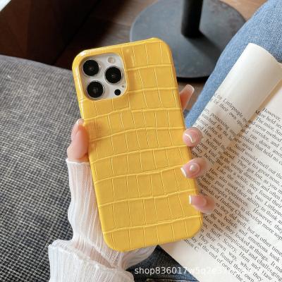 China Factory New Hot Selling Luxury Premium Crocodile Phone Leather Case Shockproof For Iphone 12 13 Promax for sale