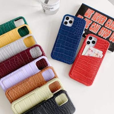 China Shockproof Hot Selling For iPhone 11 Pro iPhone12 Case Max High End Mobile Phone Xs M Cardboard Crocodile Pattern Phone Case iPhone13 Protector And Xs m for sale