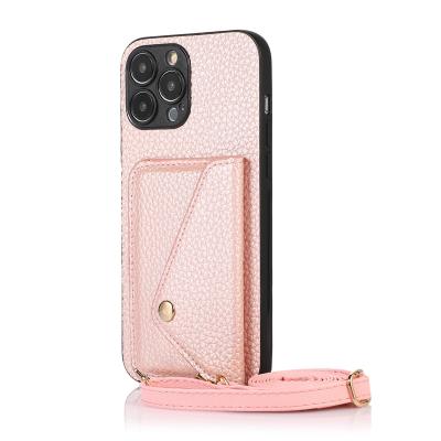 China Shockproof Leather Cell Phone Bags and Cases Luxury Shockproof Cell Phone Back Cover For Iphone 13 Case 13promax Protective Shell Case for sale