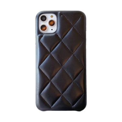 China Unique Leather Luxury Designer Cell Phone Hard Shockproof Case For Iphone 11 12 13Pro/Pro Maximum Protective Shell for sale