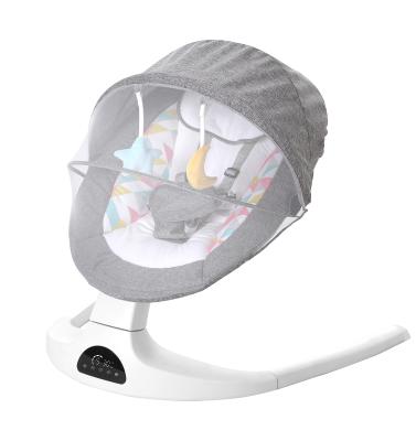 China Portable Baby Swing Baby Crib Electric Swing Crib Bed Hutch Portable Rocking Bouncer for Infant Baby for sale