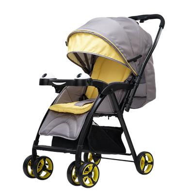 China Baby Stroller Fashion Carry Design Easy To Fold With Lightweight Aluminum Alloy Baby Stroller for sale