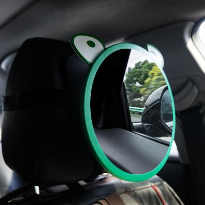 China Baby Safety Seat Rearview 2021 New Design 360 Safely Rotating Shatterproof Monitor Rearview Baby Car Mirror for sale