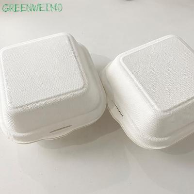 China Sustainable Bagasse Customization Eco Friendly Takeaway Lunch Container Disposable Biodegradable Food Boxes for sale