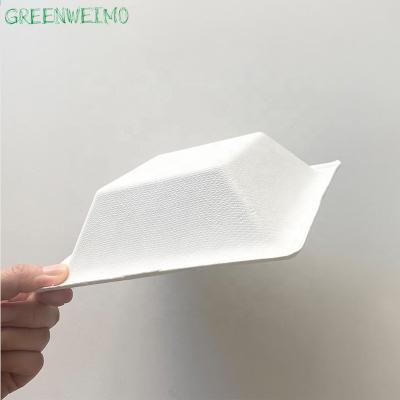 China Bagasse Pulp Takeaway Disposable Biodegradable Disposable Paper Soup Fruit Salad Bowl for sale