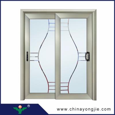 China ABYAT Factory Wholesale Toilet Swing Doors Aluminum Frosted Glass Bathroom Doors en venta