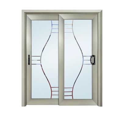 China ABYAT Hotel Shower Bathroom Glass Sliding Doors Tempered Glass Aluminium Bathroom Door en venta