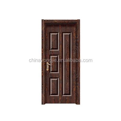 China China zhejiang manufacture MDF+Finger joint fir wood+PVC 53.5cm~66cm width hot stamping pvc door en venta