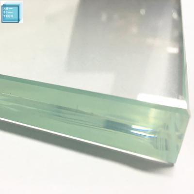 China New self-adhesive favorable price with high quality construction floor of 15+15+15mm glass laminated glass. for sale