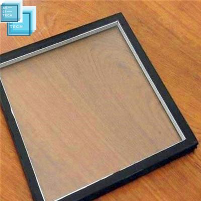 China AGSITECH school curved insulated glass for building wall and tempered glass curved wall for sale