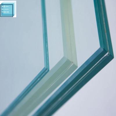 China Agsitech 6Mm Laminated Glass Self Adhesive Laminated Glass Laminated Glass Building Price For Flooring for sale