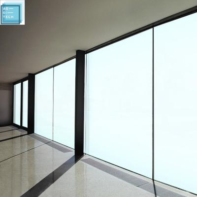 China AGSITECH Modern Smart Glass Switchable Glass Curtain Wall Sale for sale