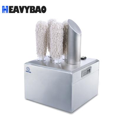 China Heavybao Commercial 5 Brushes Restaurant Edge Polishing Machine Glass Cup Polishing Machine Cup Dryer & Polisher for sale