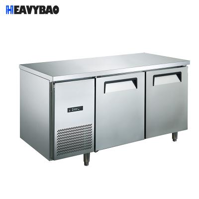 China China Commercial Freezer Single-temperature Heavybao Fridge Freezer Stainless Steel Commercial Freezer Counter for sale