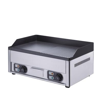 China Heavybao Commercial 304 Stainless Steel Kitchen Equipment BBQ Touch Grill Griddle Machine HLB-FY-705A for sale