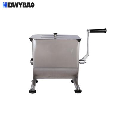 China Hotels Heavybao Meat Mixer Manual Professional Commercial Meat Grinder Combo Mincer for sale