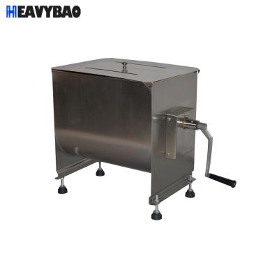 China Heavybao Hotels Commercial 304 Stainless Steel Manual Meat Blender Machine for sale