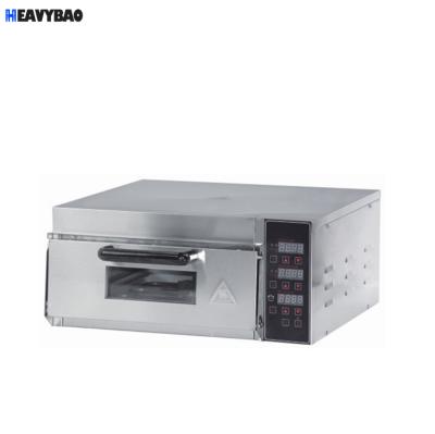 China Hotel Buffet Food Equipment Commercial Stainless Steel Pizza Oven For Restaurant Digital Board Double Desktop Equipment Baking Oven for sale