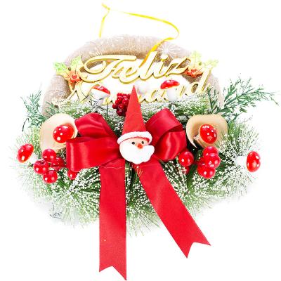 China Chirstmas Decor New Product Christmas Door Wreath Luxury Christmas Decoration Wreath for sale