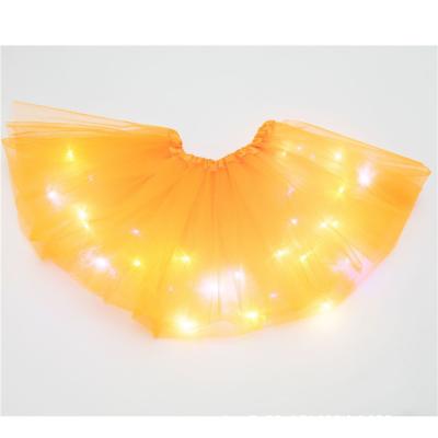 China Fashionable high quality hot sale club interpretation of dance skirt 13 colors led light skirt LED TUTU skirt for sale