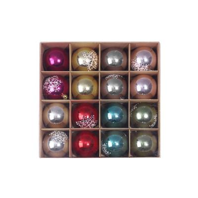 China Custom wholesale Christmas tree decoration ball gift ball Christmas gift and decoration OEM Christmas ball for sale