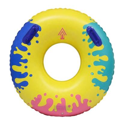 China Water Sports Hot Sale High Quality High Quality Water Park Inflatable River Tubes 1 Person Classic Single Rider Boat Water Surfing Tube for sale